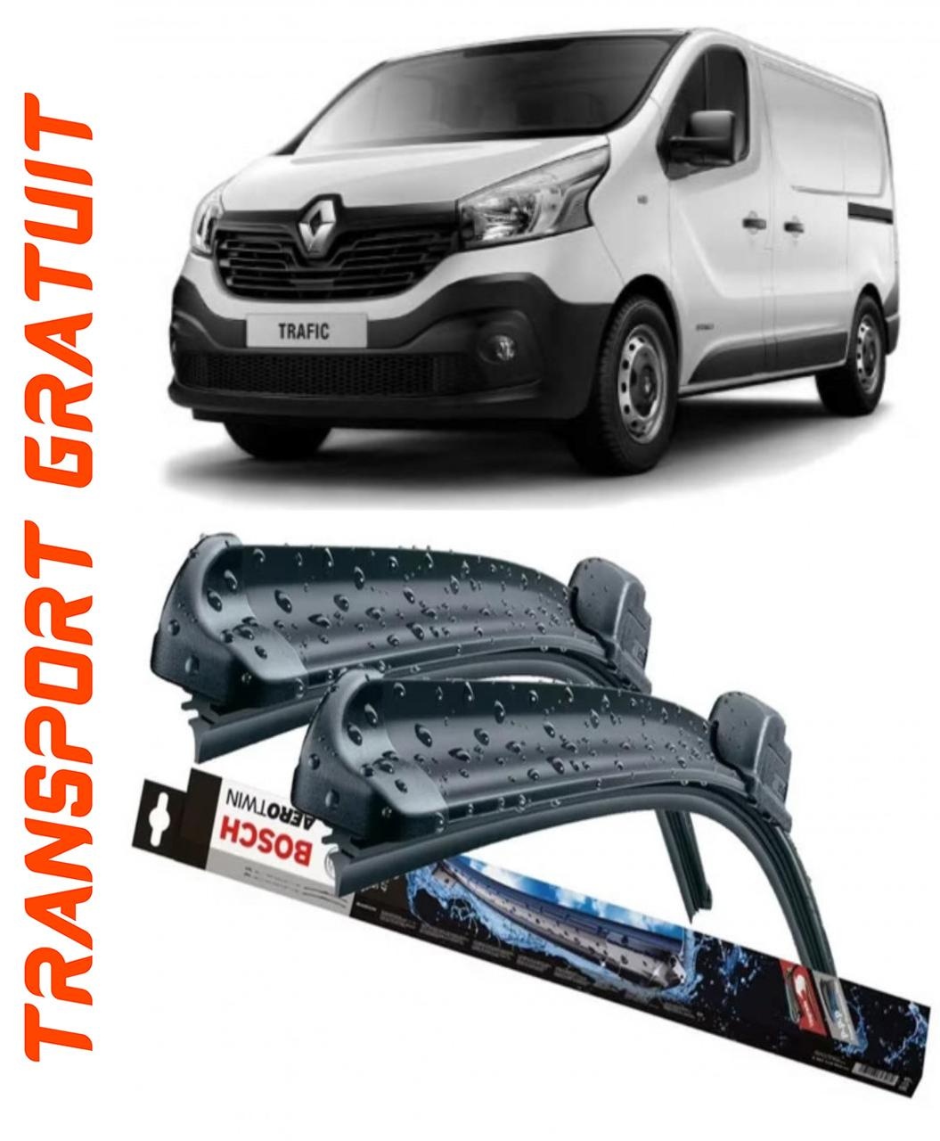 Stergatoare auto dedicat cu masina Renault Trafic