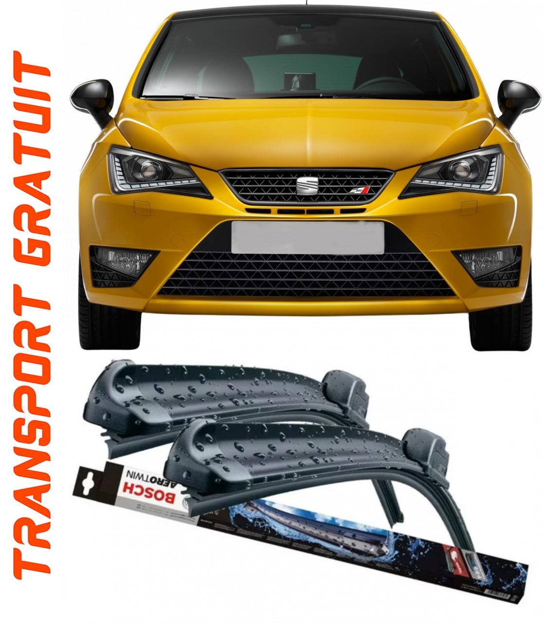 Stergatoare auto dedicat cu masina Seat Ibiza