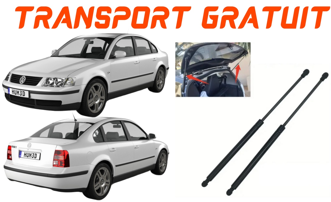 Set 2 amortizoare Haion portbagaj pentru masina VOLKSWAGEN Passat