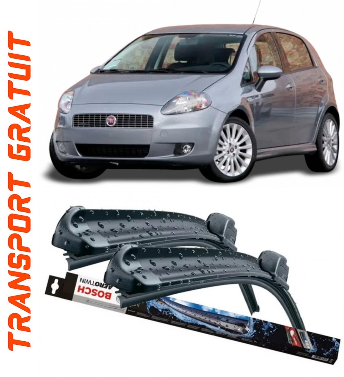 Stergatoare auto dedicat cu masina Fiat Punto
