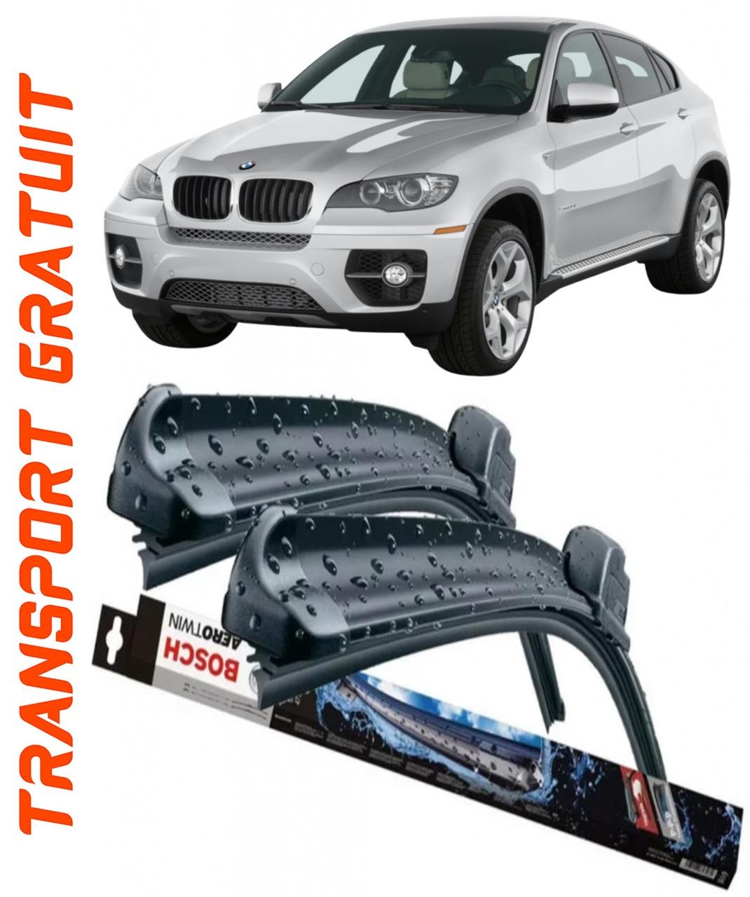 Stergatoare auto dedicat cu masina BMW X6