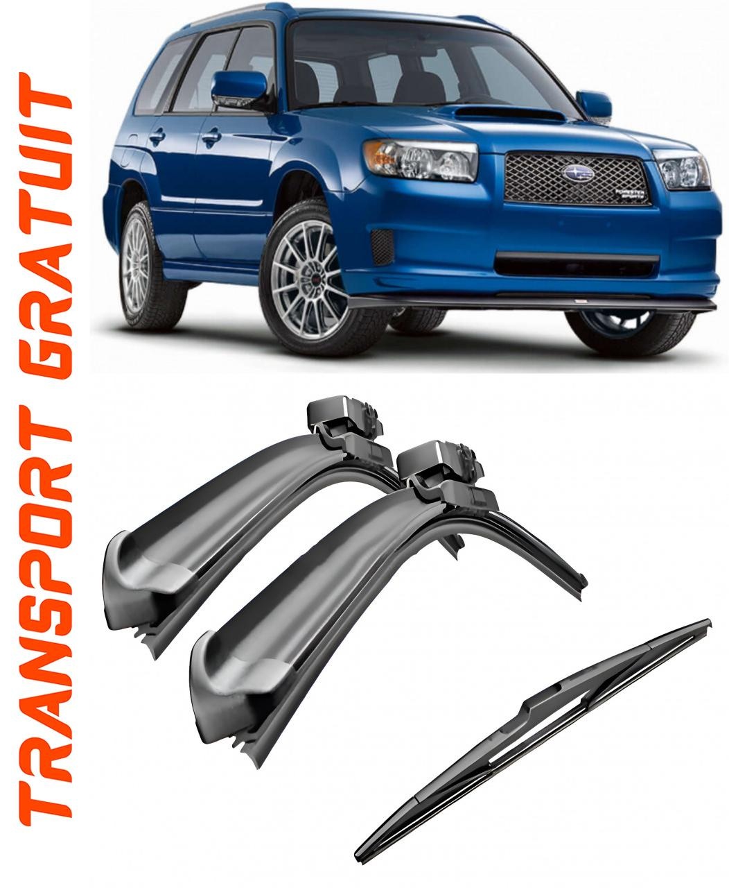 Stergatoare auto dedicat cu masina Subaru Forester