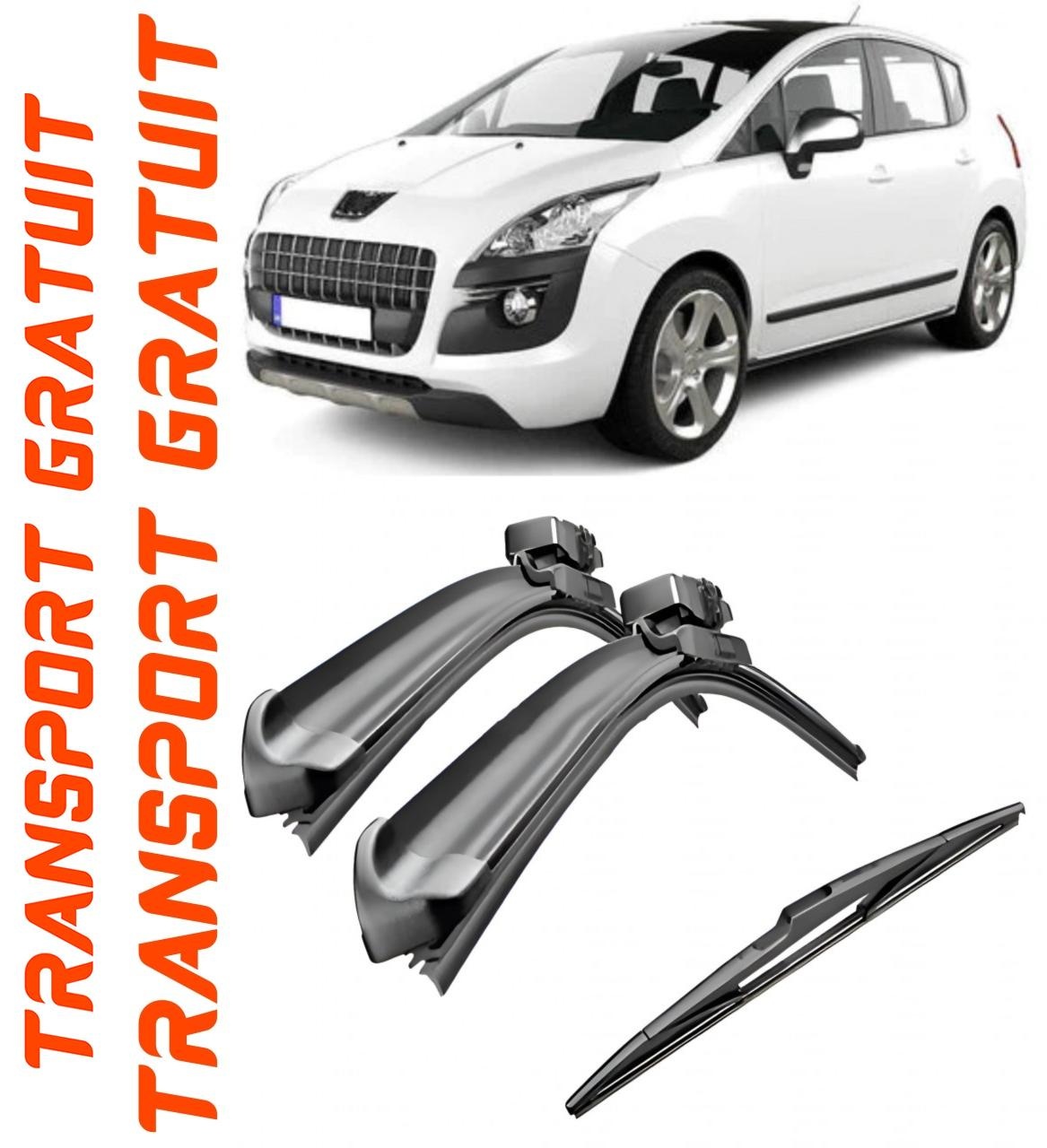 Stergatoare auto dedicat cu masina Peugeot 3008