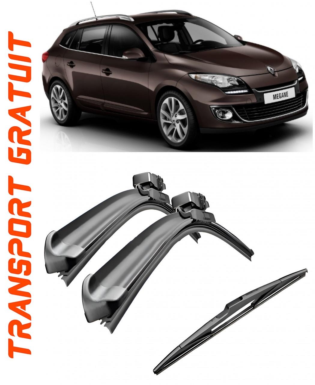 Stergatoare auto dedicat cu masina Renault Megane