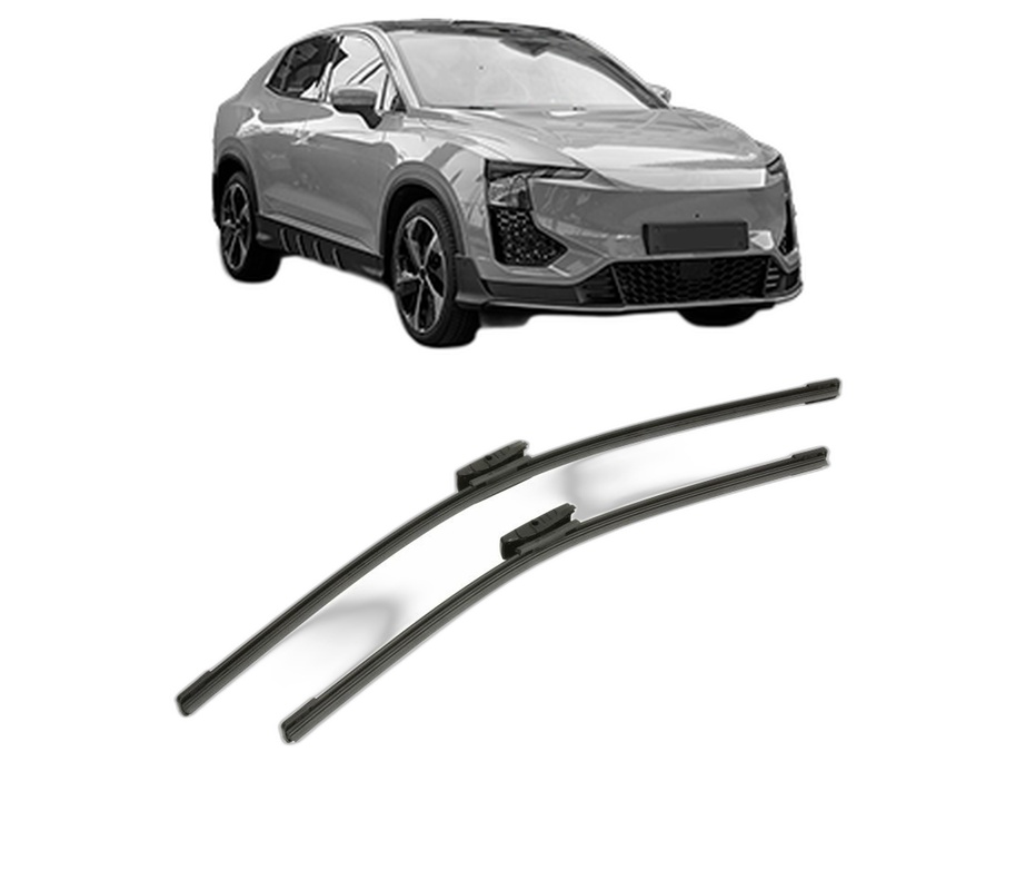 Set stergatoare auto AIWAYS U6 din 2022, pentru parbriz auto, 2 bucati, Bosch Aerotwin Multi, din cauciuc siliconat rezistent, 4 Stickere Auto AIWAYS