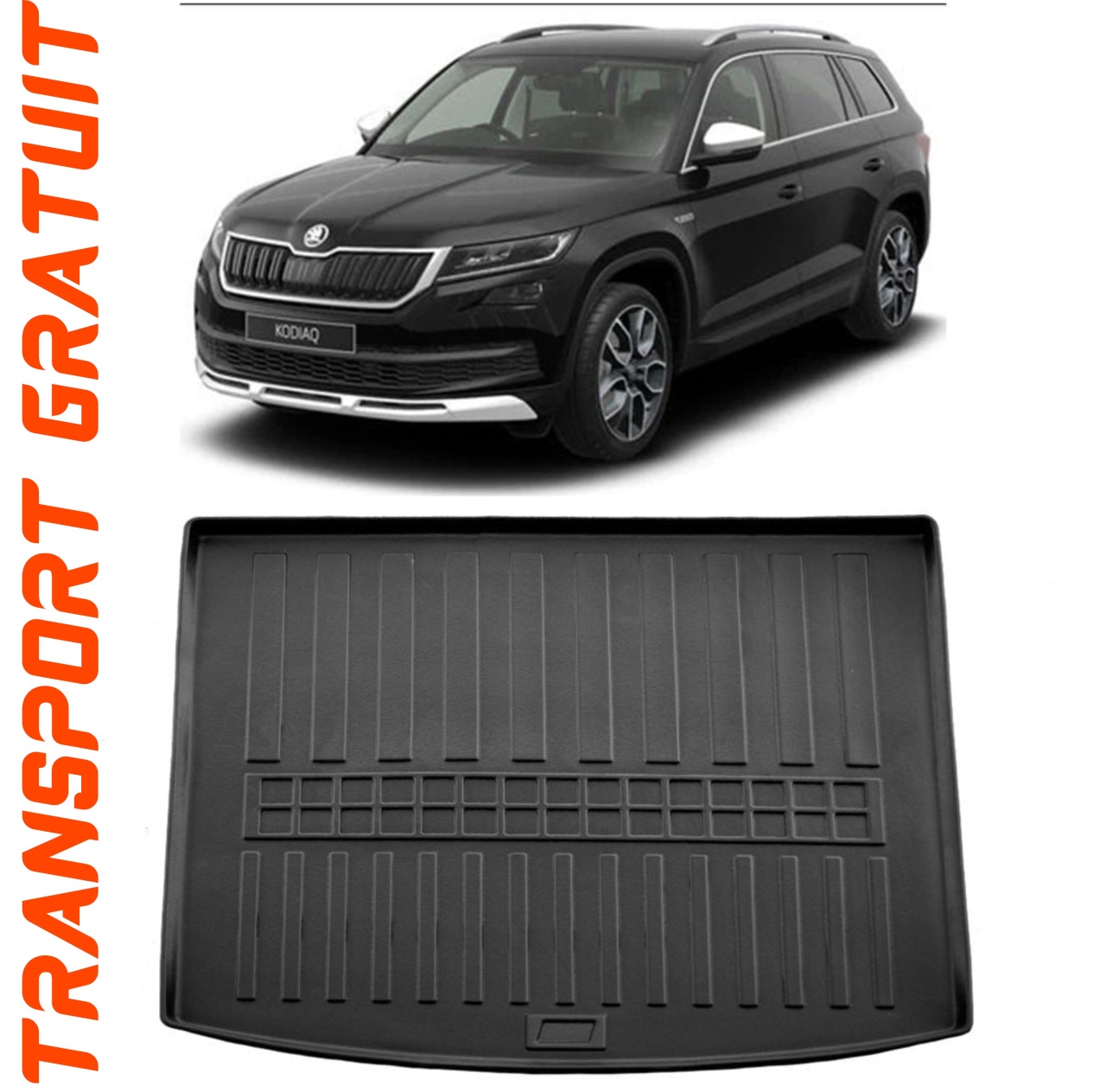Tavita portbagaj auto dedicata pentru haionul masinii tale SKODA Kodiaq