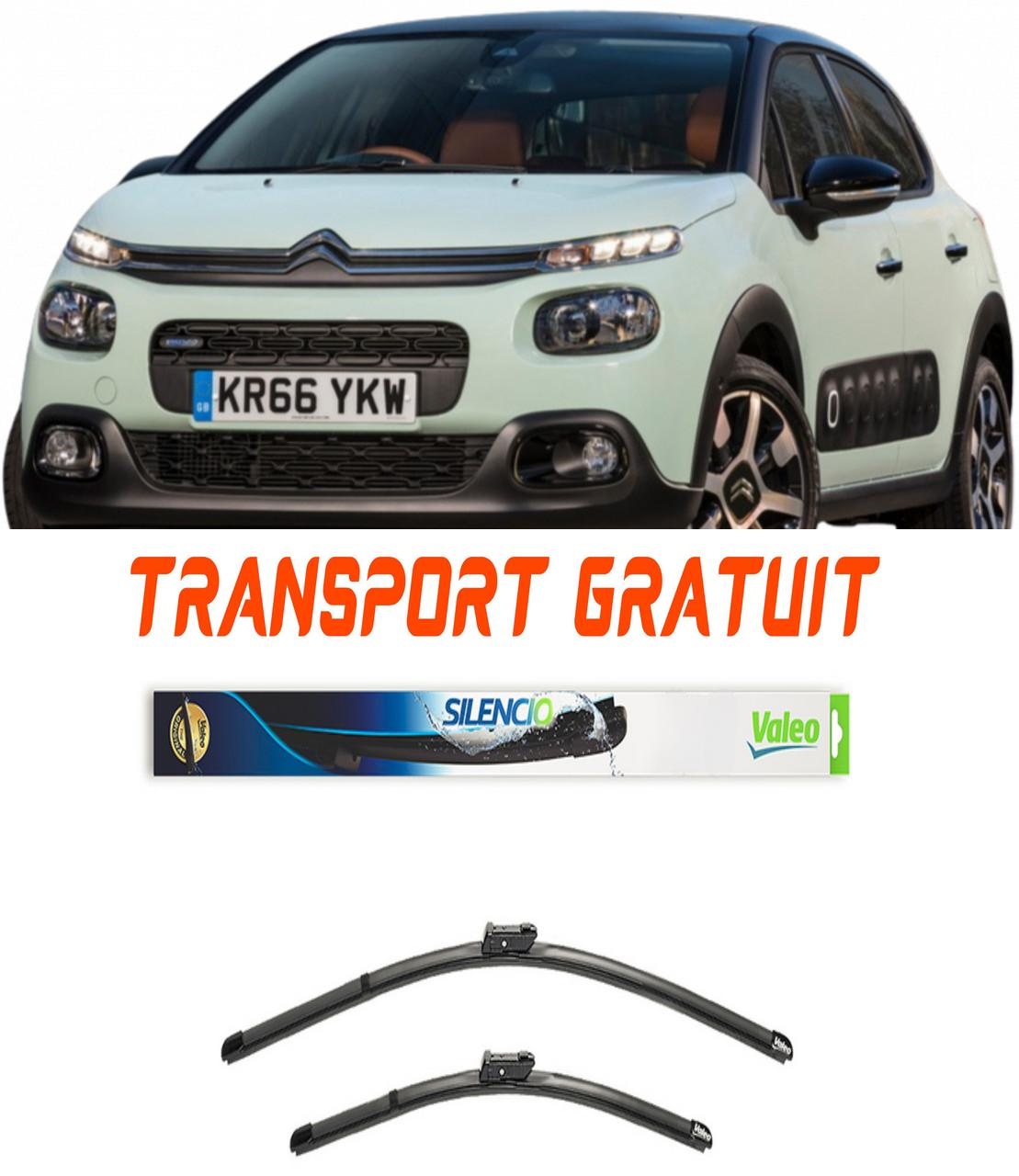 Set Stergatoare auto dedicate pentru masina Citroen C3