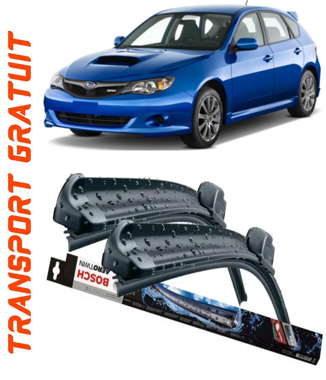 Stergatoare auto dedicat cu masina Subaru Impreza