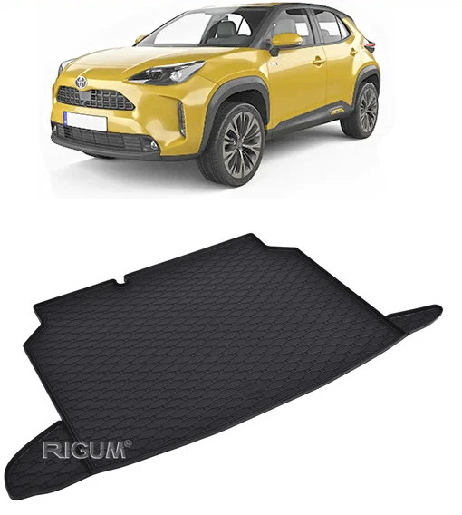 Tavita auto TOYOTA Yaris Cross Hybrid 2021-prezent, protectie portbagaj, Cri-Flo, din cauciuc 100%, compatibil cu autoturismul TOYOTA Yaris Cross