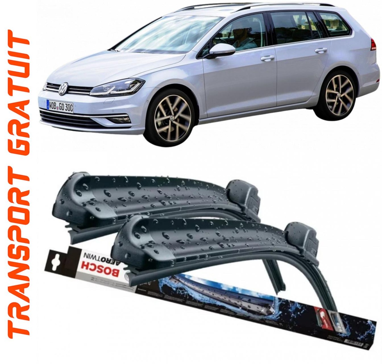 Stergatoare auto dedicat cu masina VOLKSWAGEN 