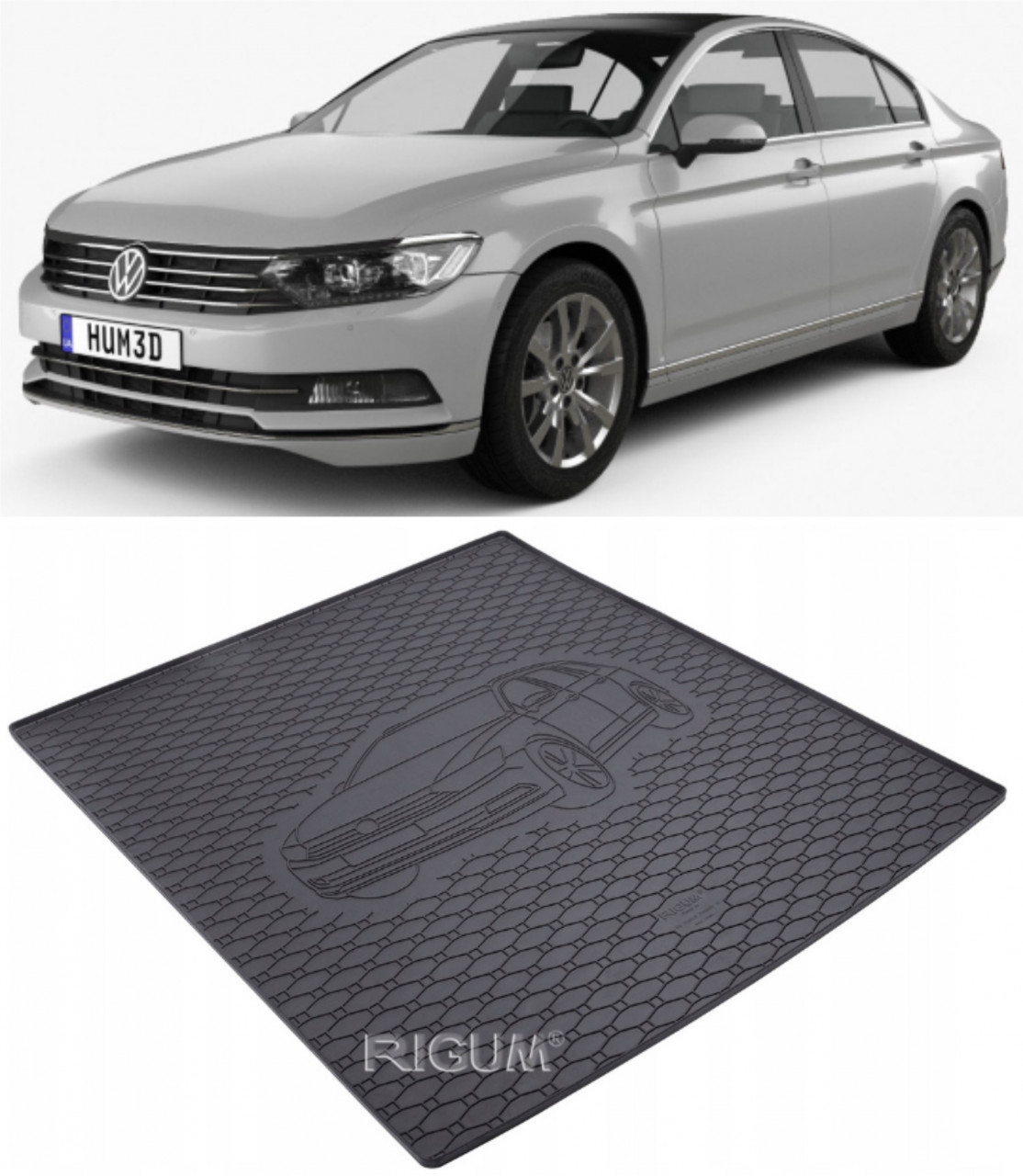 Tavita portbagaj auto dedicata pentru masina VOLKSWAGEN Passat
