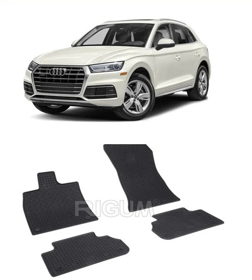 Set 4 covorase Audi Q5 2025-prezent, din cauciuc 100%, compatibile cu autoturismul AUDI Q5