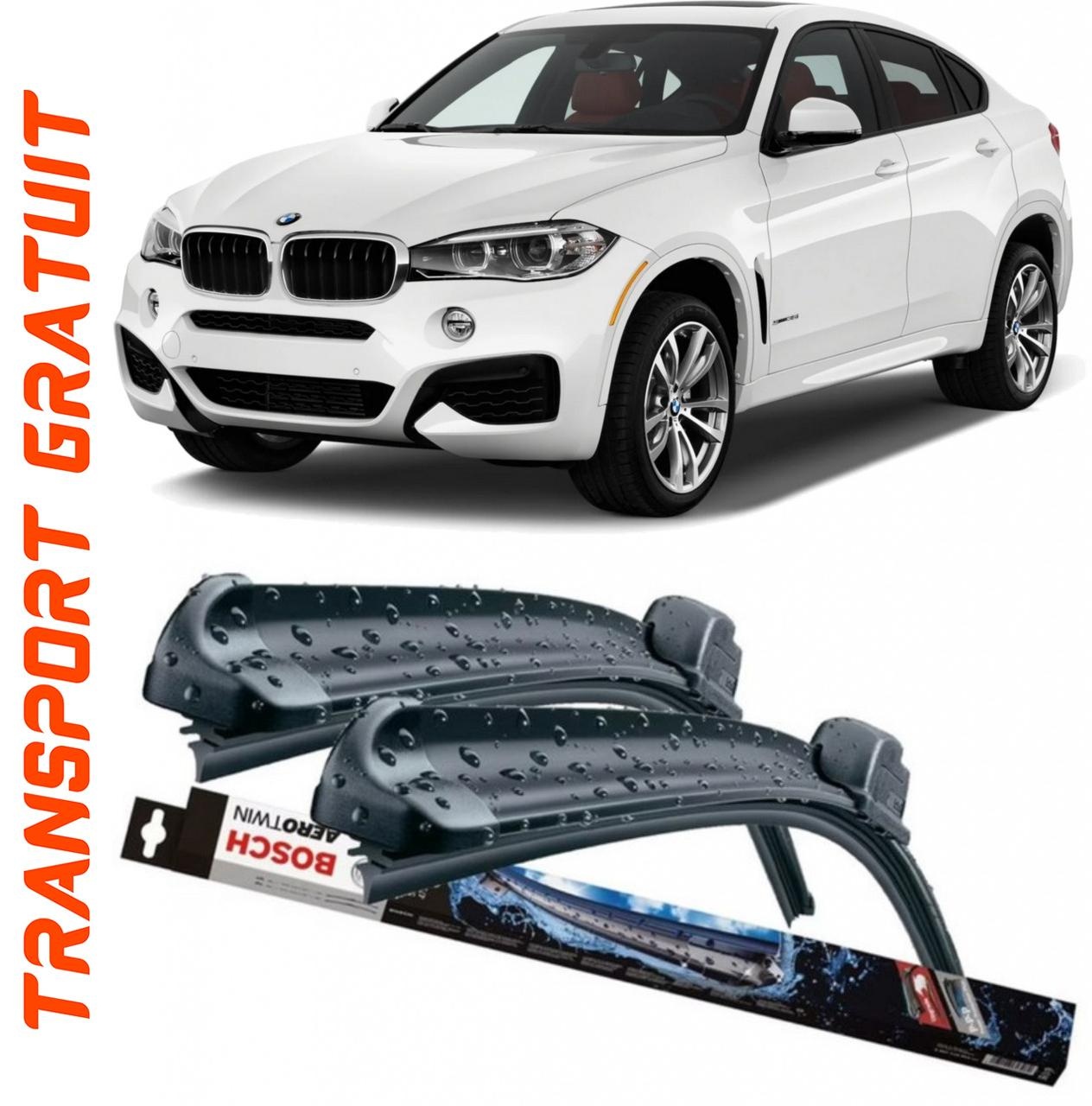 Stergatoare auto dedicat cu masina BMW X6