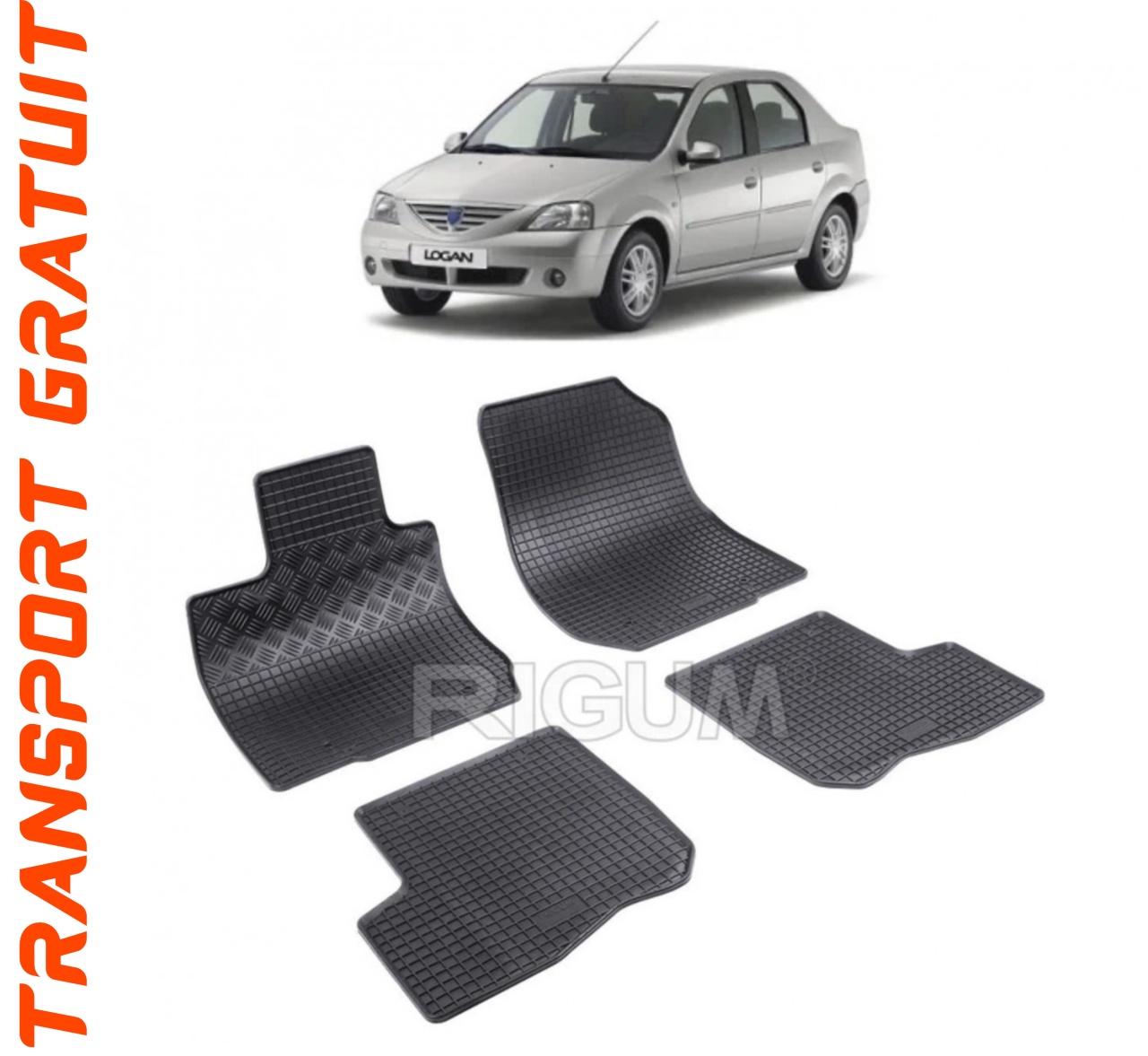 Covorase auto pentru masina ta Dacia Logan