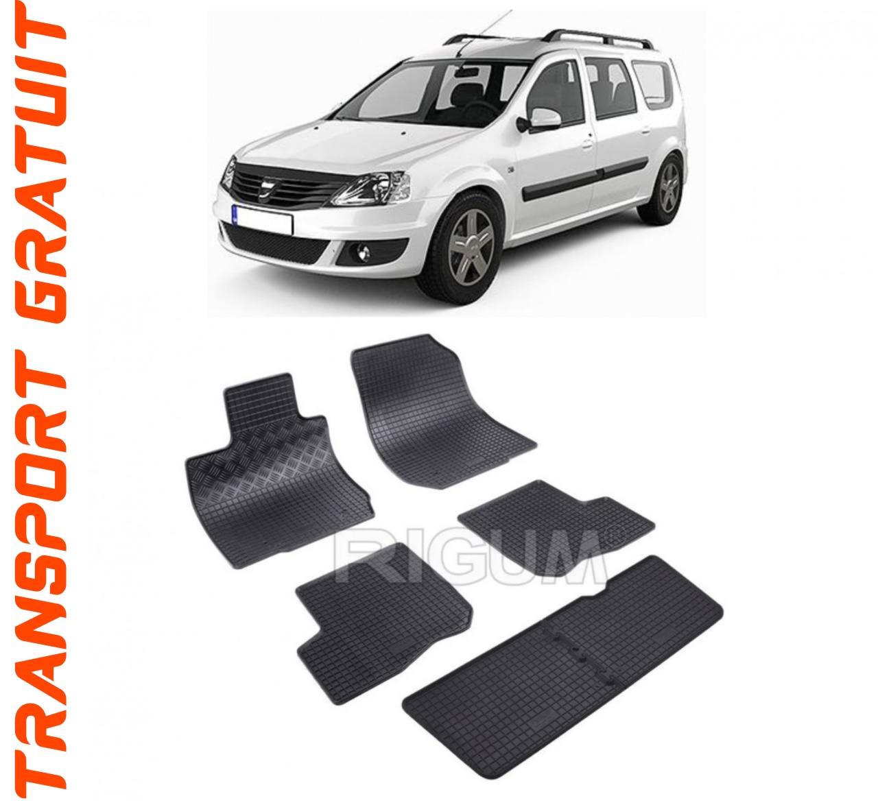 Covorase auto pentru masina ta Dacia Logan