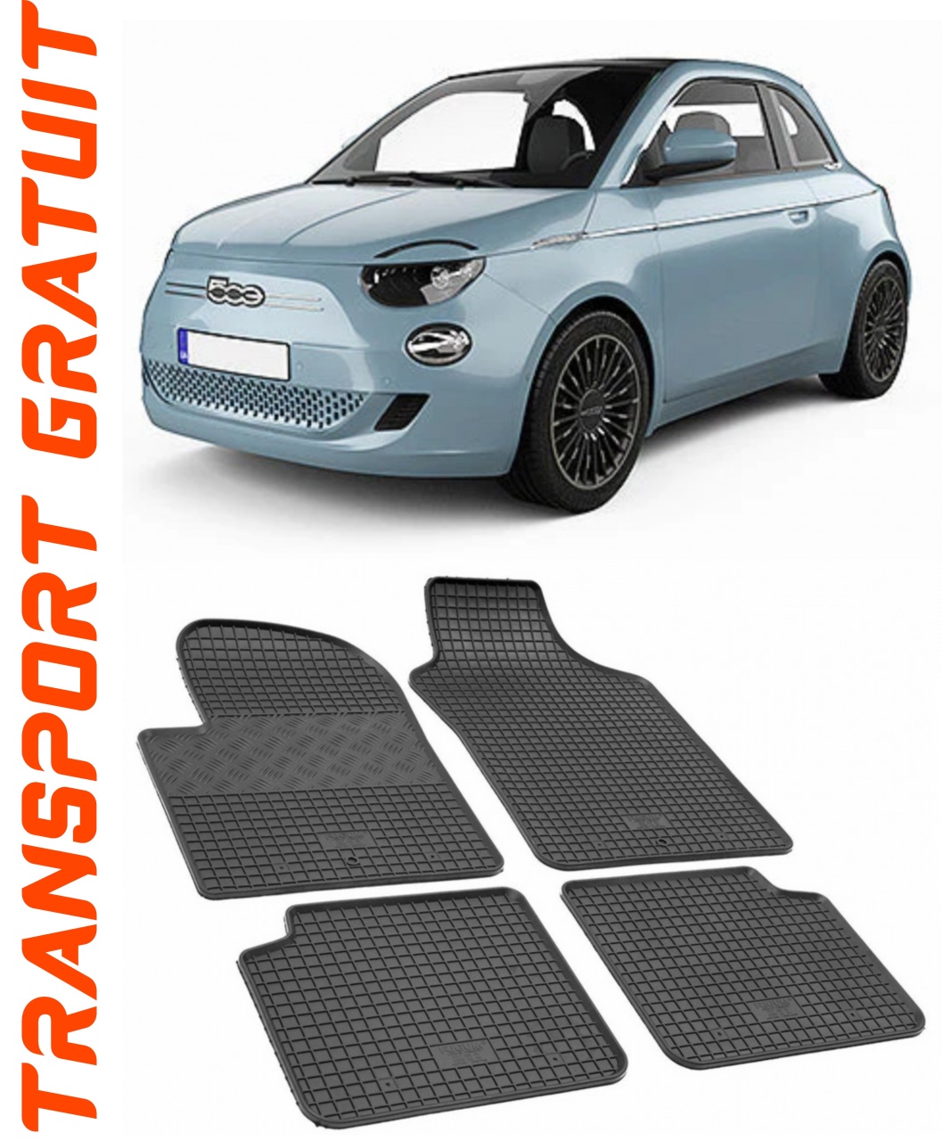 Covorase auto pentru masina ta Fiat 500