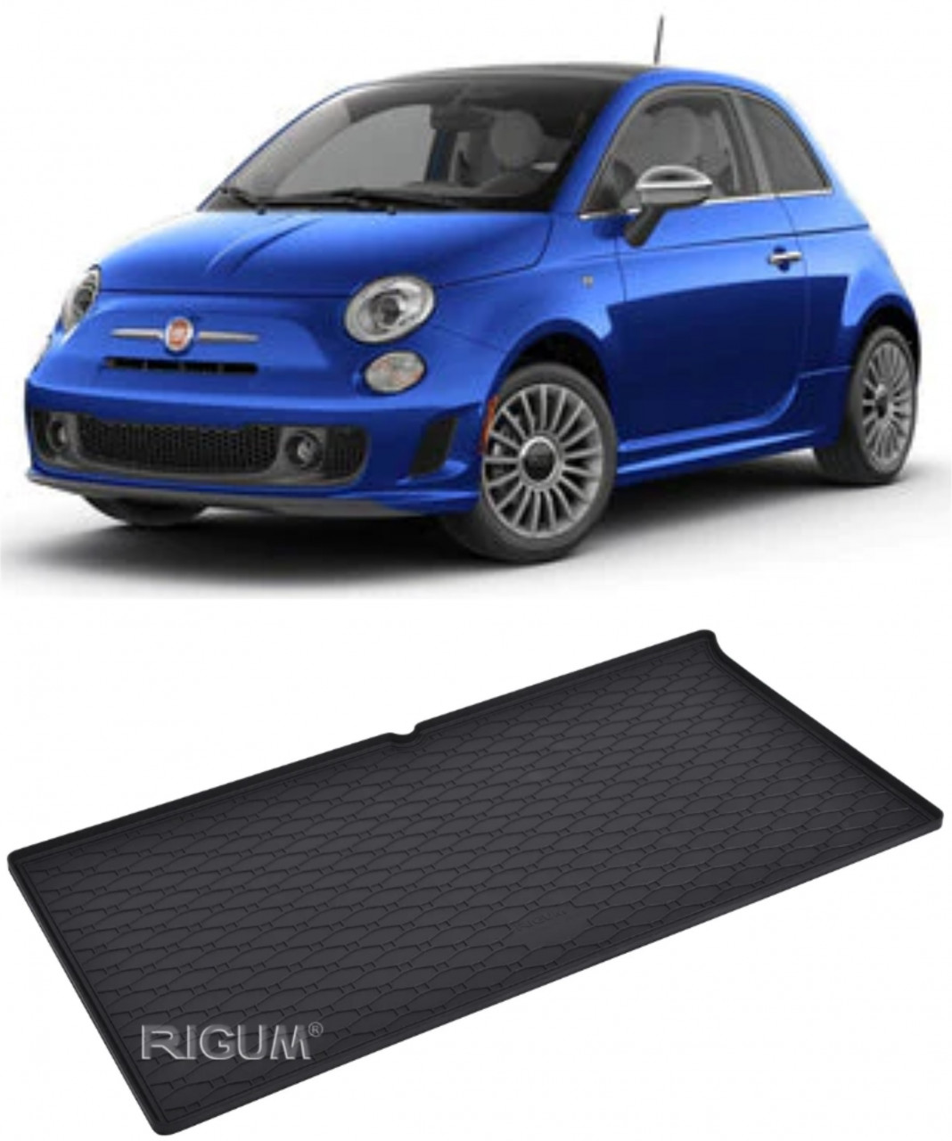 Tavita portbagaj auto dedicata pentru masina Fiat 500