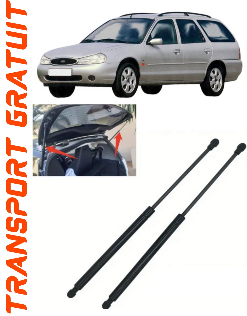 Set 2 amortizoare Haion portbagaj pentru masina Ford Mondeo II