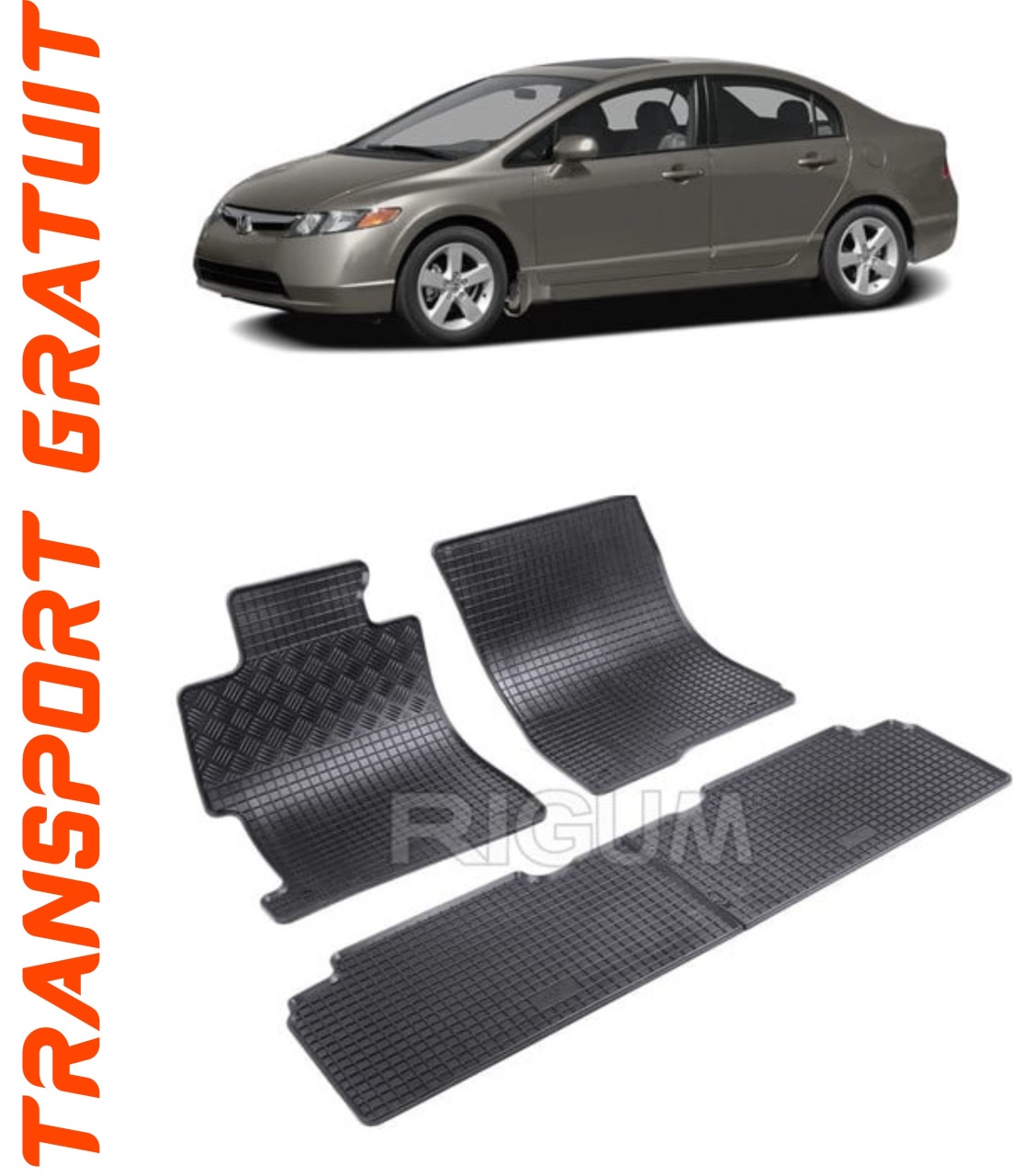Covorase auto pentru masina ta Honda Civic