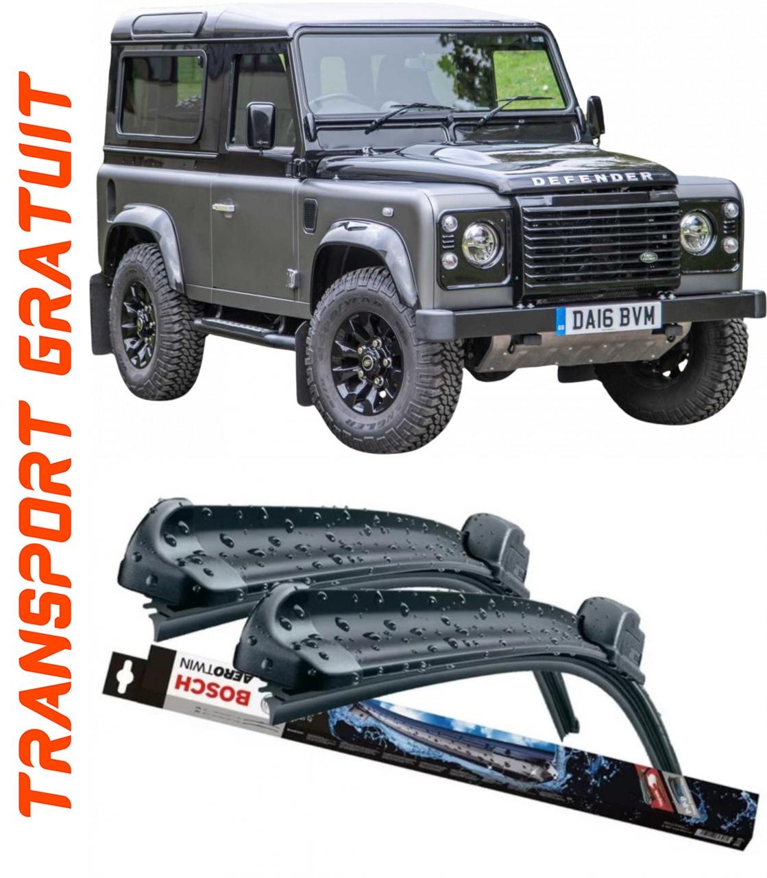 Stergatoare auto dedicat cu masina Land Rover Defender