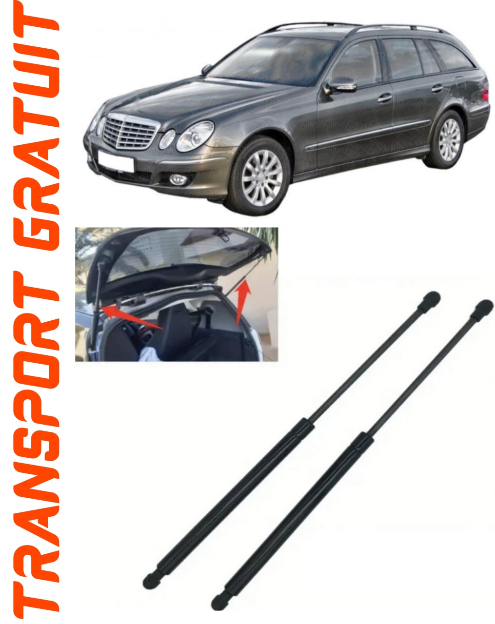 Set 2 amortizoare Haion portbagaj pentru masina Mercedes-benz E-Class T-Model