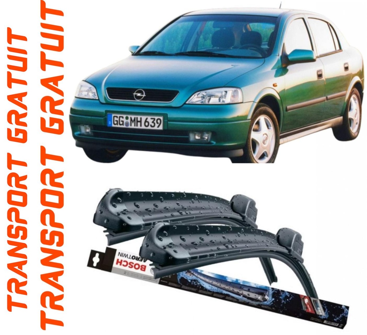 Stergatoare auto dedicat cu masina Opel