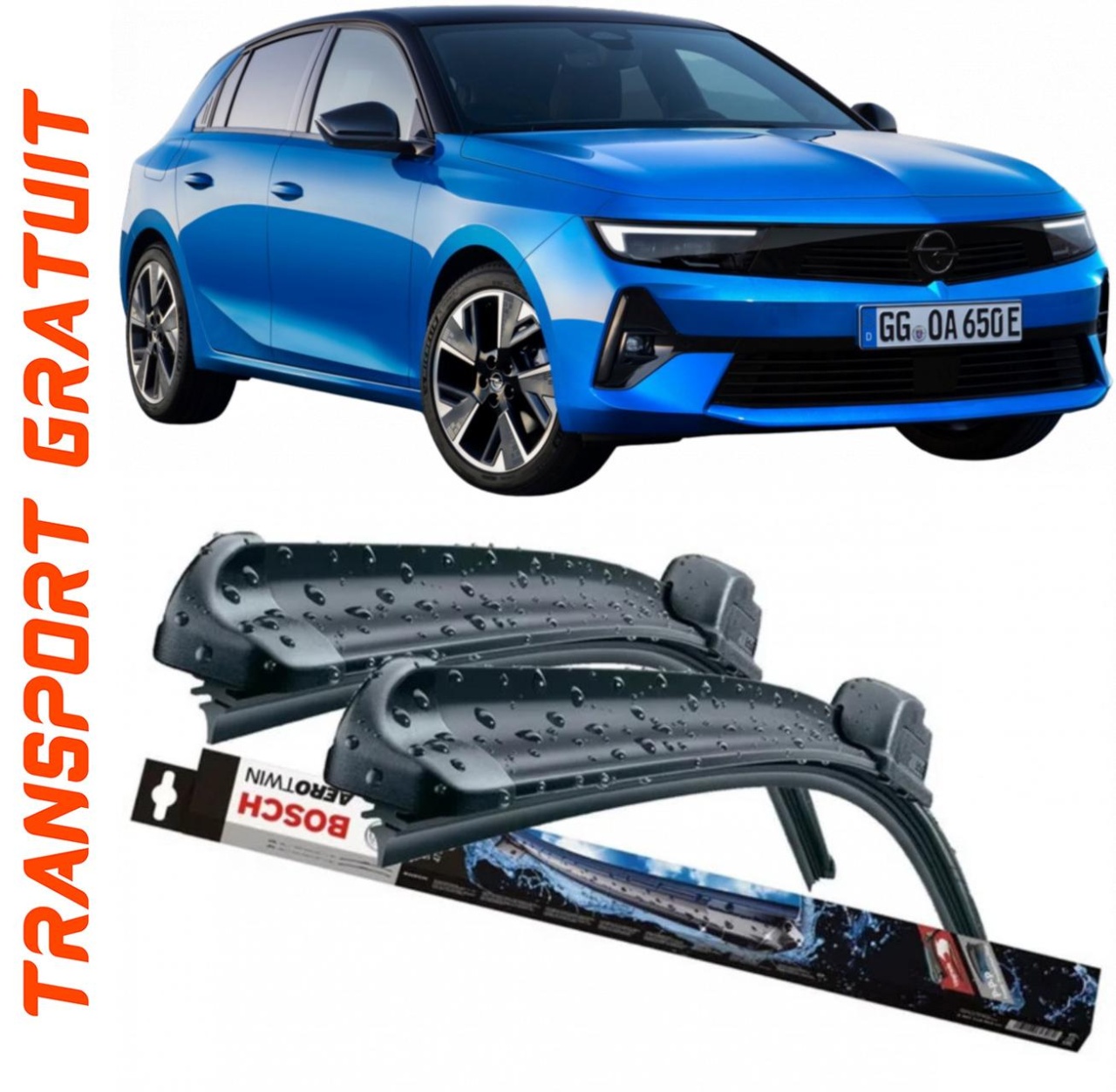 Stergatoare auto dedicat cu masina Opel Astra