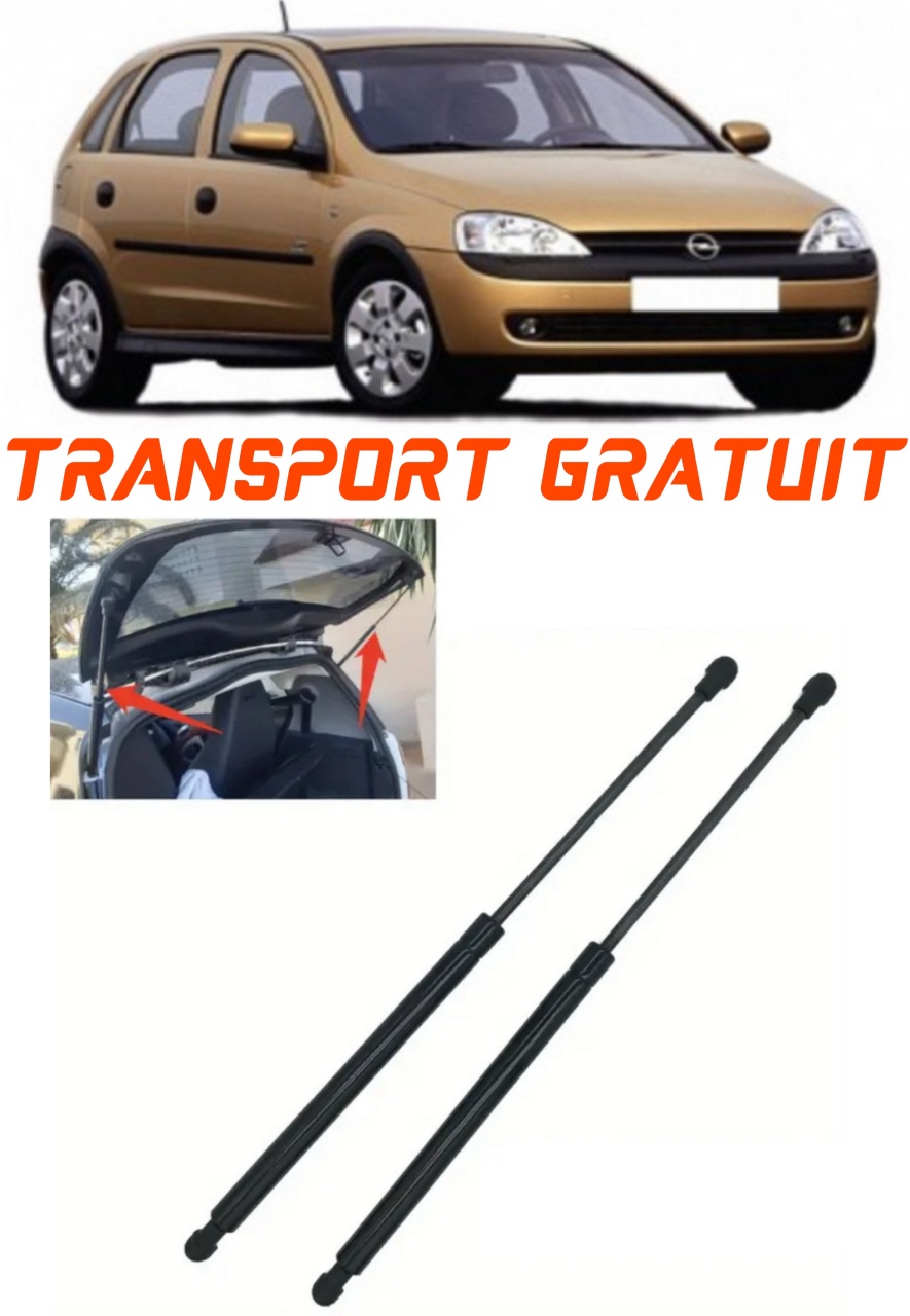 Set 2 amortizoare Haion portbagaj pentru masina Opel Corsa C