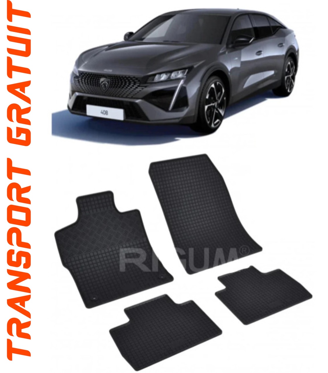 Covorase auto pentru masina ta Peugeot 408