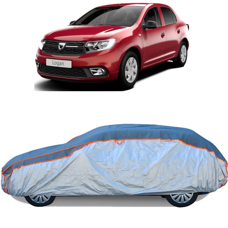 Prelata Antigrindina pentru auto Dacia Logan (2012-2020) - husa protectie antigrindina si intemperii meteo severe - anti-grindina vijelii furtuni pentru auto
