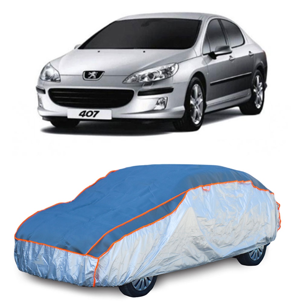 Prelata Antigrindina pentru auto Peugeot 407 (2004-2011) Sedan - husa protectie antigrindina si intemperii meteo severe - anti-grindina vijelii furtuni pentru auto