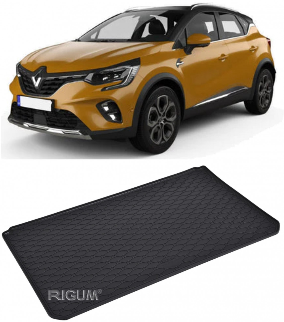 Tavita portbagaj auto dedicata pentru masina Renault Captur