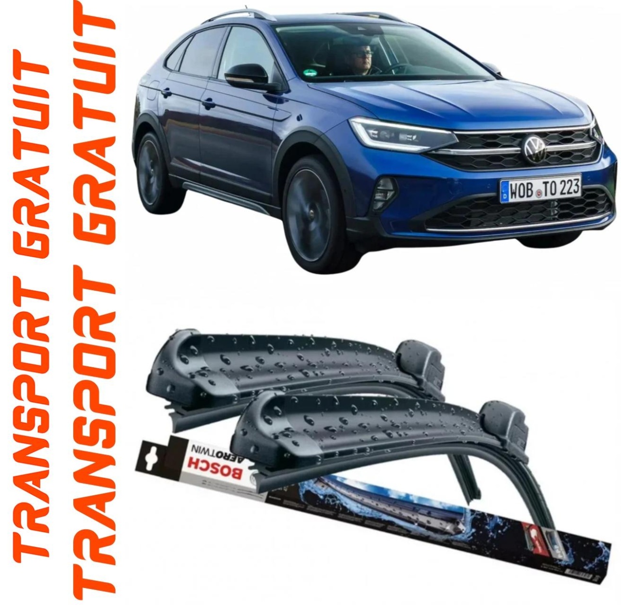 Stergatoare auto dedicat cu masina VOLKSWAGEN Taigo
