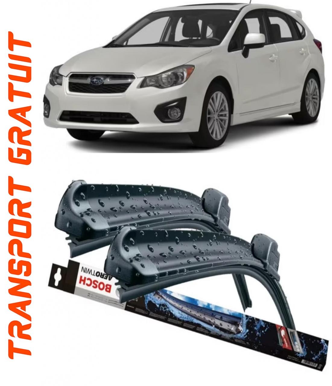 Stergatoare auto dedicat cu masina Subaru Impreza
