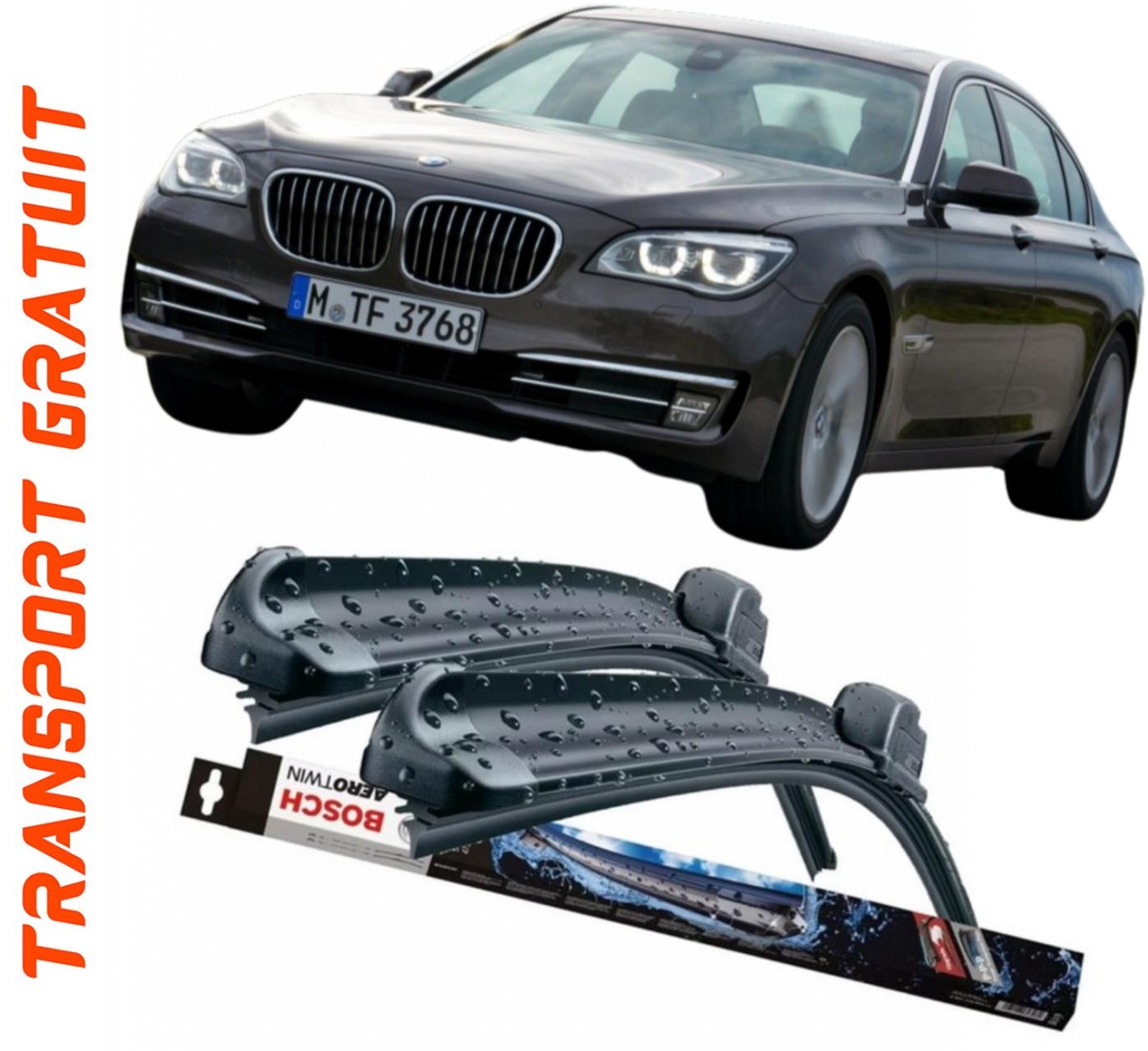 Stergatoare auto dedicat cu masina BMW Seria