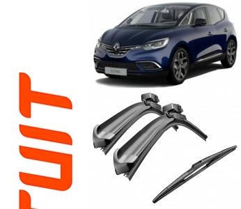 Stergatoare auto dedicat cu masina Renault Scenic