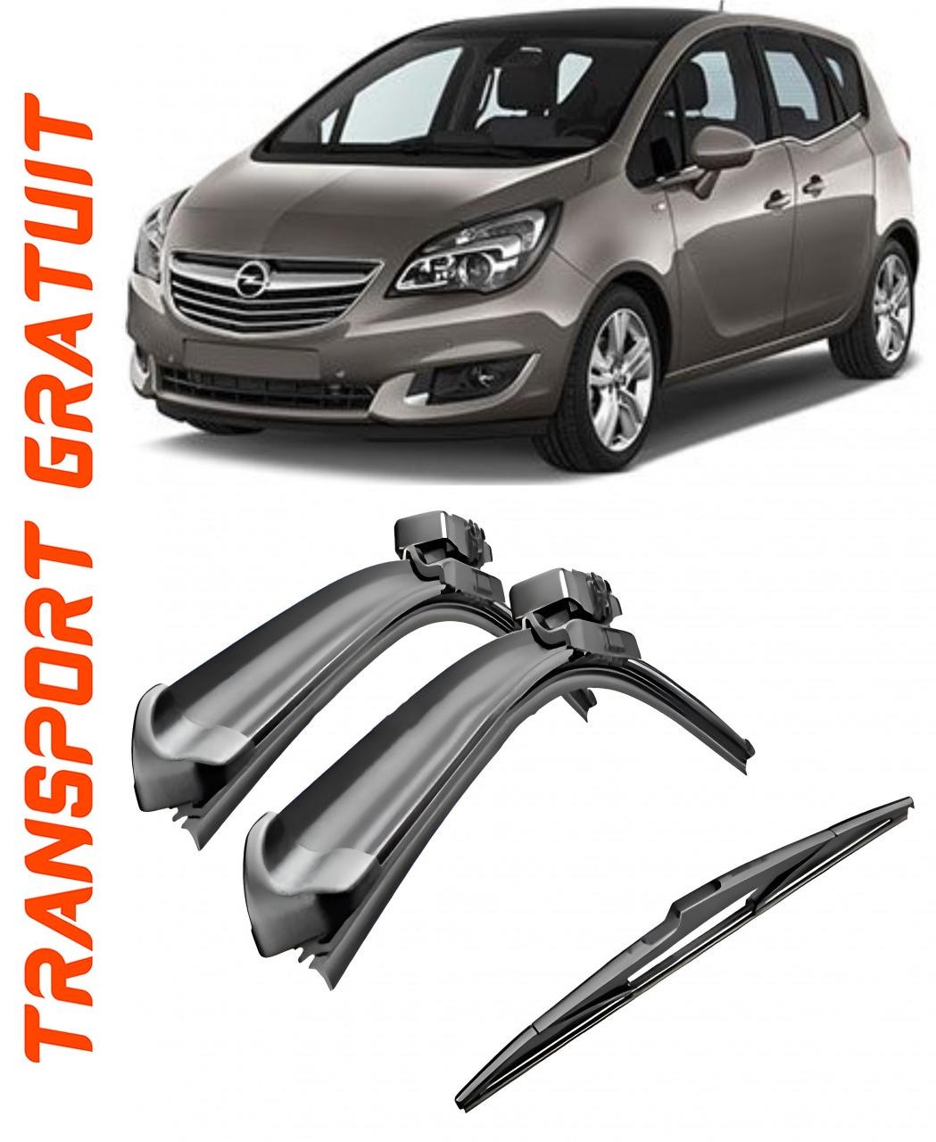 Stergatoare auto dedicat cu masina Opel Meriva