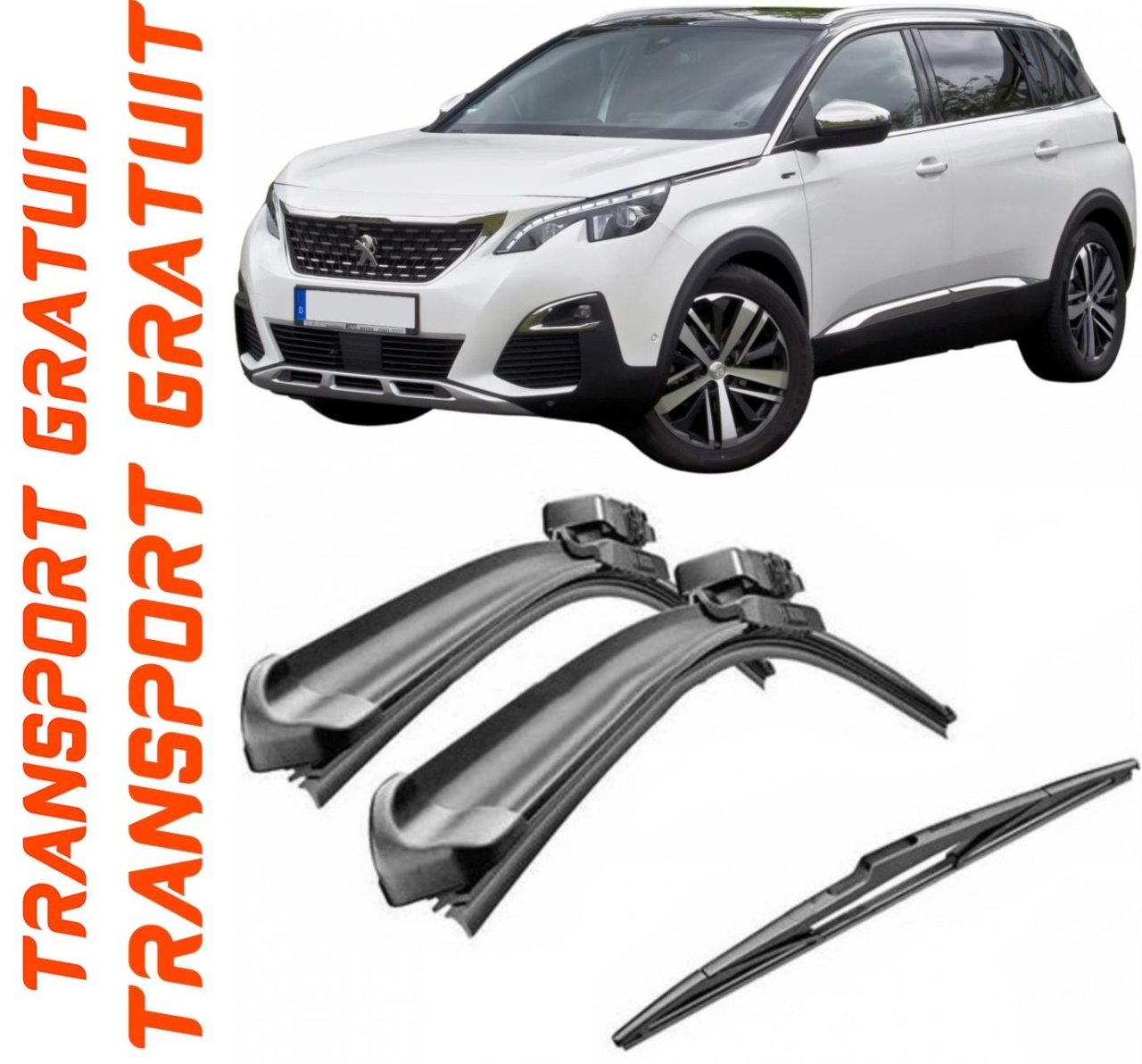 Stergatoare auto dedicat cu masina Peugeot 5008