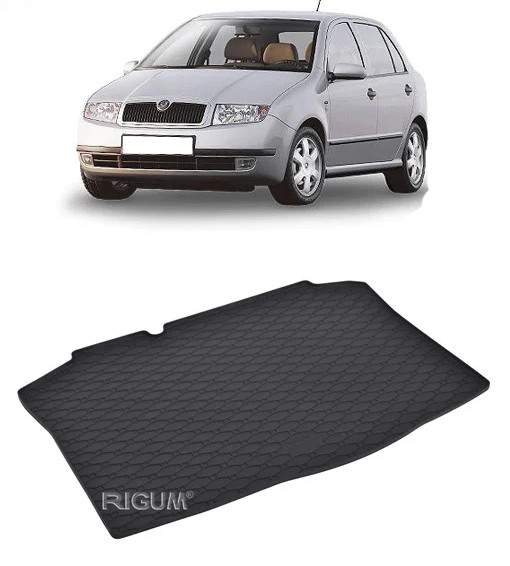 Tavita auto SKODA Fabia I Hatchback 2000, protectie portbagaj, Cri-Flo, din cauciuc 100%, compatibil cu autoturismul SKODA Fabia I
