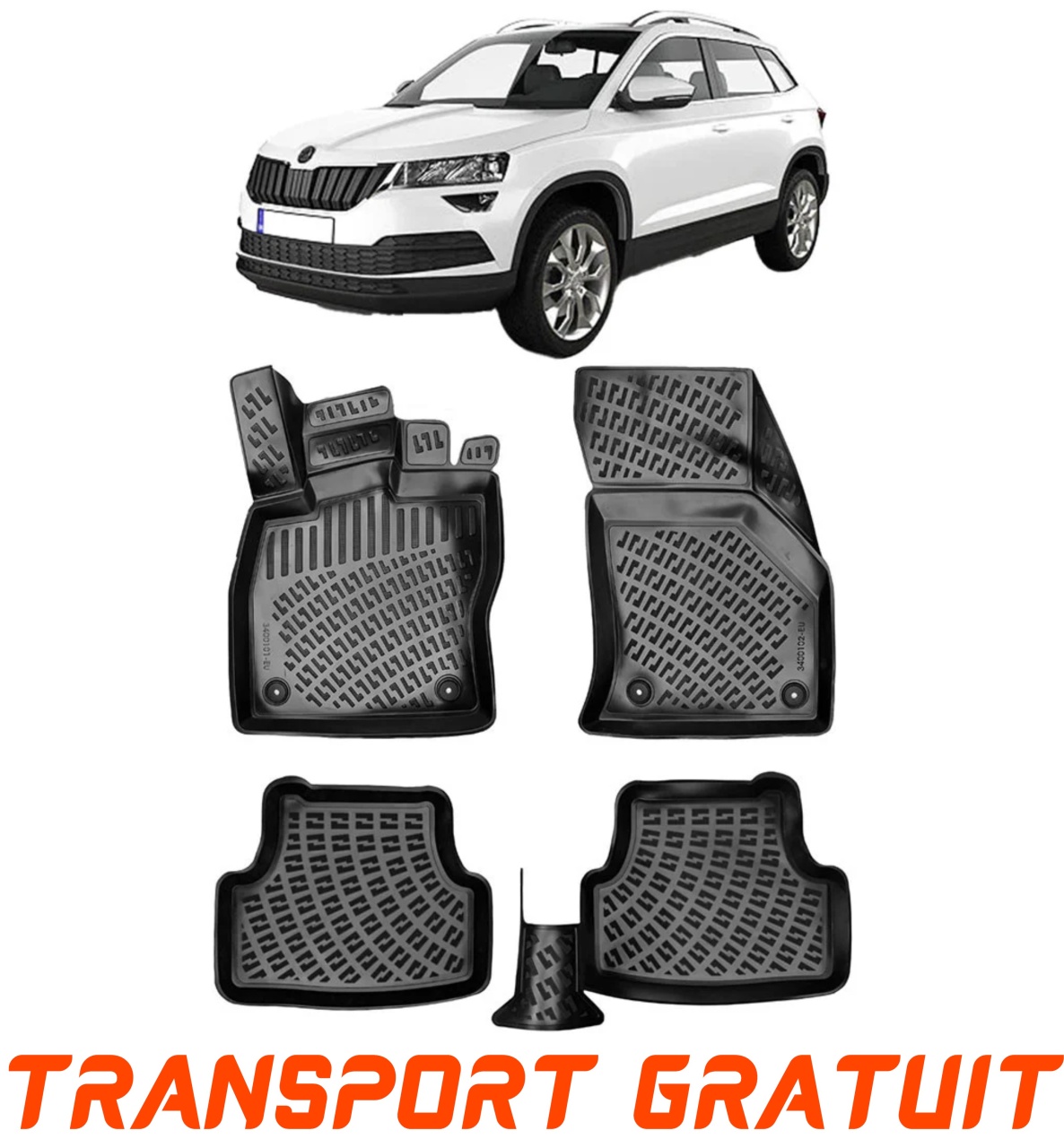 Set covorase auto pentru masina ta SKODA Karoq