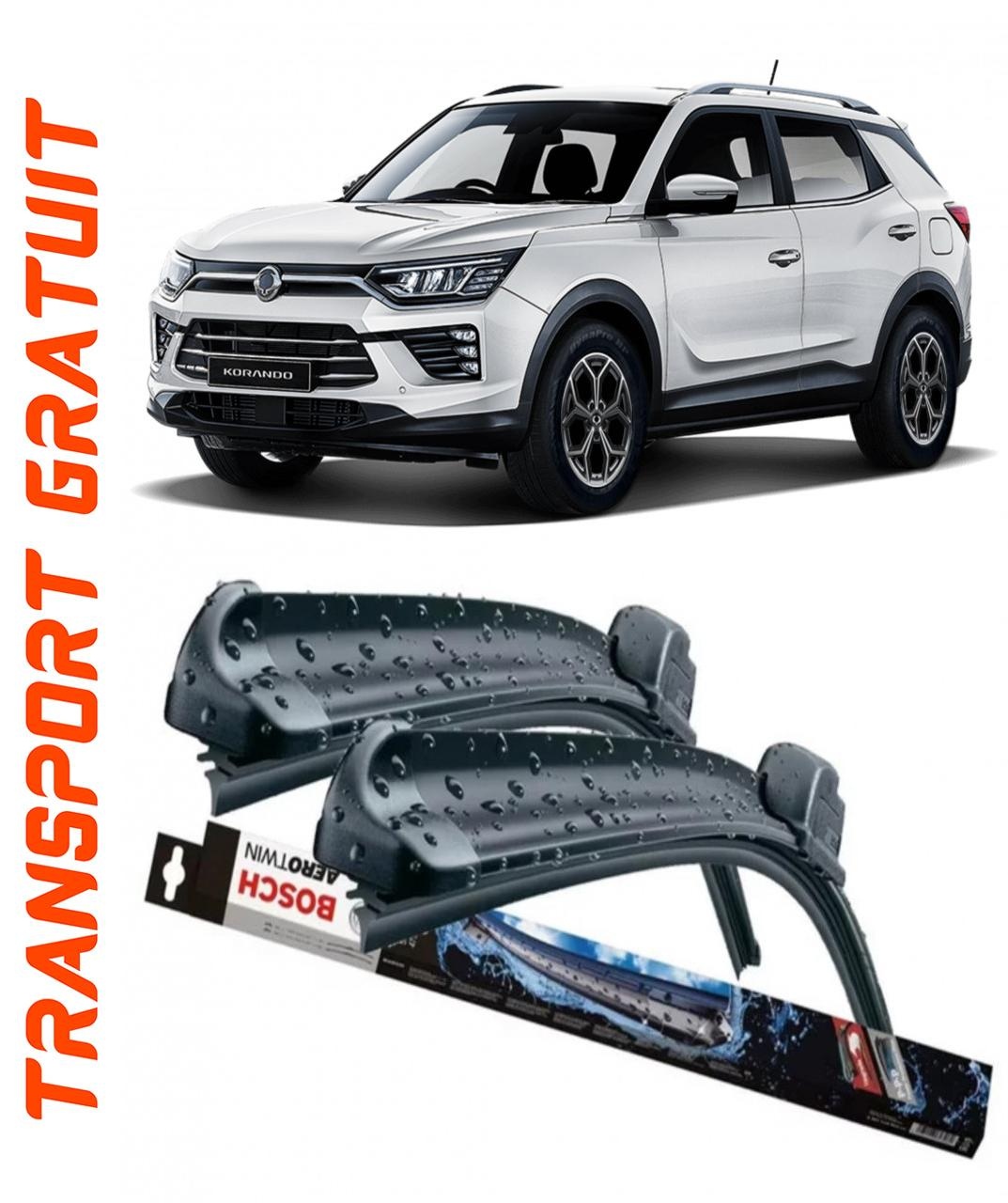 Stergatoare auto dedicat cu masina Ssang Yong Korando