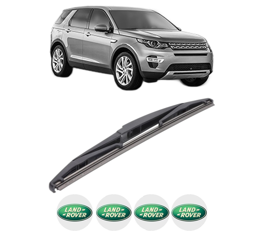 Stergator lamela spate LAND ROVER DISCOVERY SPORT (L550) din 2014, pentru luneta auto, Bosch Twin, din cauciuc siliconat rezistent, 4 Stickere Auto LAND ROVER