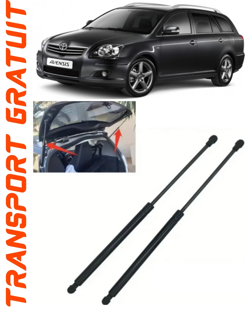 Set 2 amortizoare Haion portbagaj pentru masina Toyota Avensis