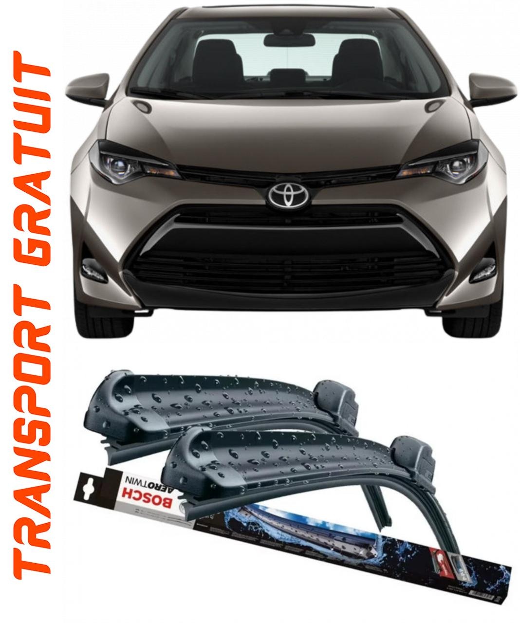 Stergatoare auto dedicat cu masina Toyota Corolla