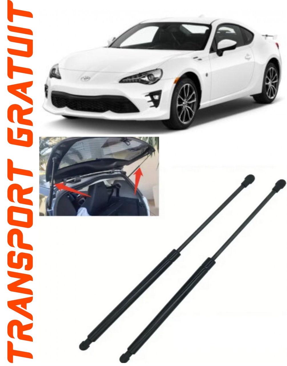 Set 2 amortizoare Haion portbagaj pentru masina Toyota Gt