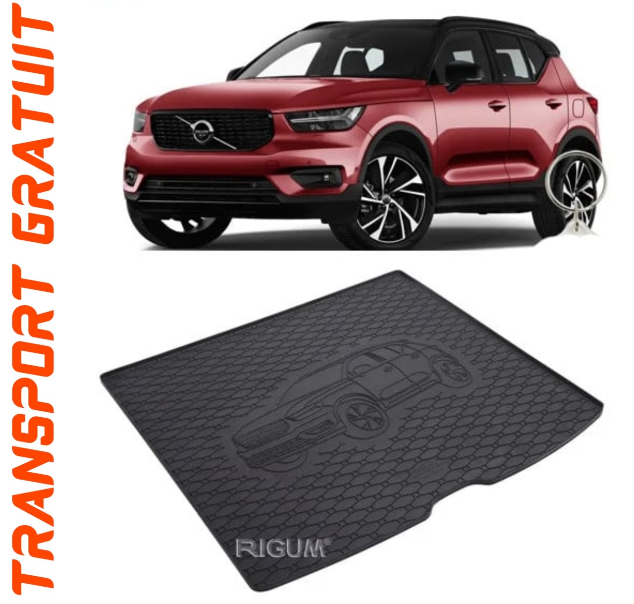 Tavita portbagaj auto dedicata pentru masina Volvo Xc40