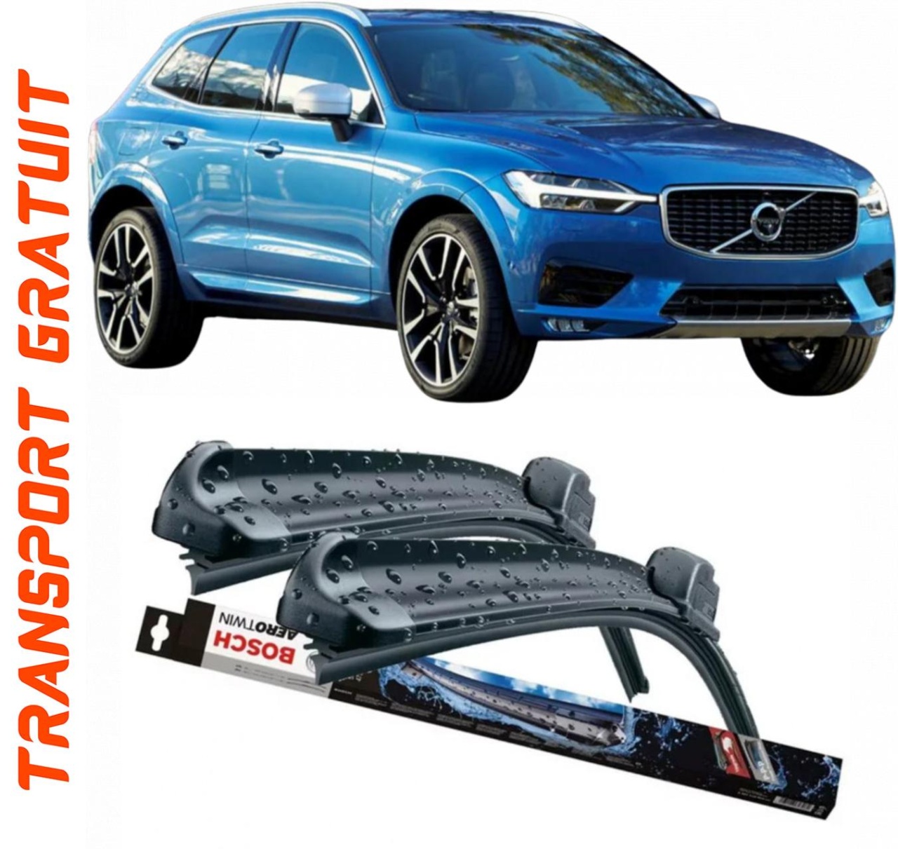 Stergatoare auto dedicat cu masina Volvo Xc60