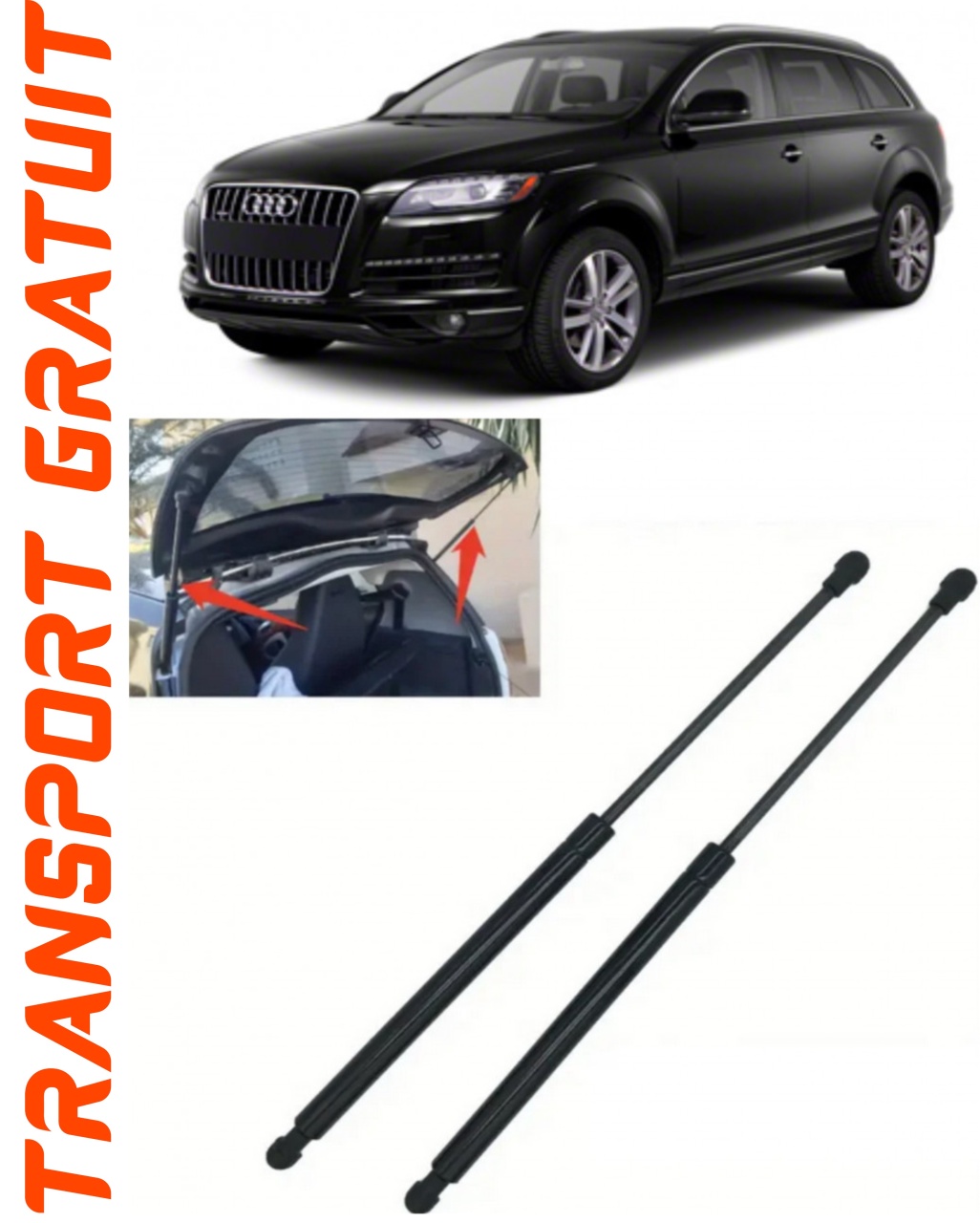 Set 2 amortizoare Haion portbagaj pentru masina AUDI Q7