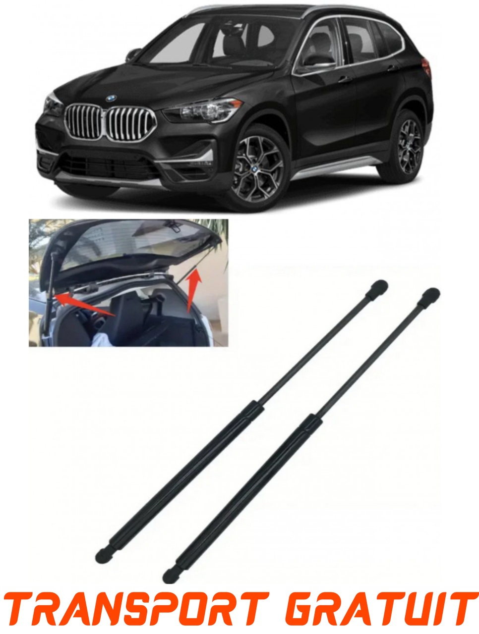 Set 2 amortizoare Haion portbagaj pentru masina BMW X1