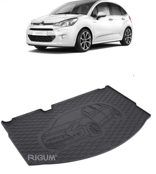Tavita portbagaj auto dedicata pentru masina Citroen C3